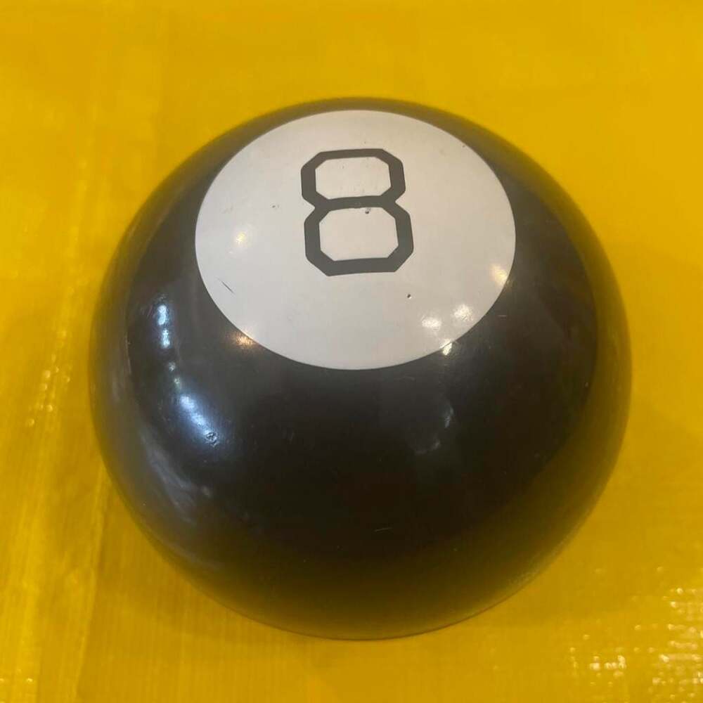 Vintage 1980s Mattel Magic 8 Ball Fortune Teller Toy